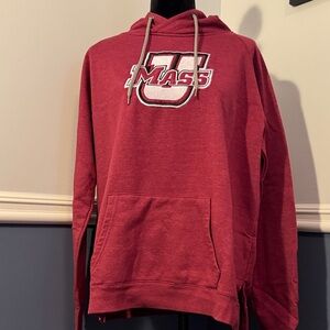 Colosseum Maroon UMass Women's Sweatshirt